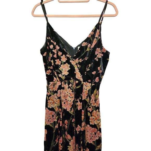 ANTHROPOLOGIE ERI + ALI KORA FLORAL BURNOUT SLIP DRESS Size 6 Sold Out EUC - Picture 5 of 8